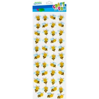 2. Craft With Fun Ozdoba Dekoracyjna Wypukłe Pszczółki Naklejki 501867